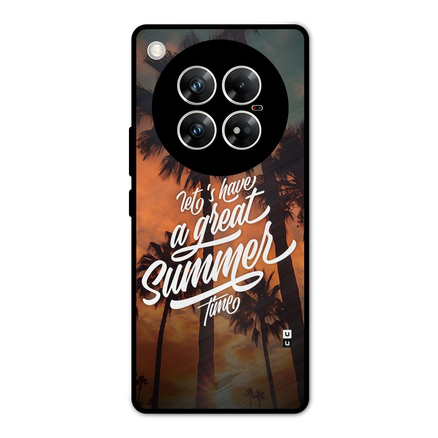 Great Summer Metal Back Case for Infinix Zero 40 5G