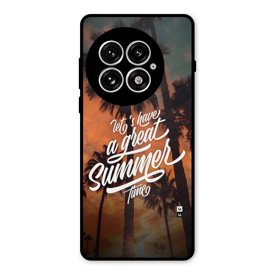Great Summer Metal Back Case for OnePlus 13