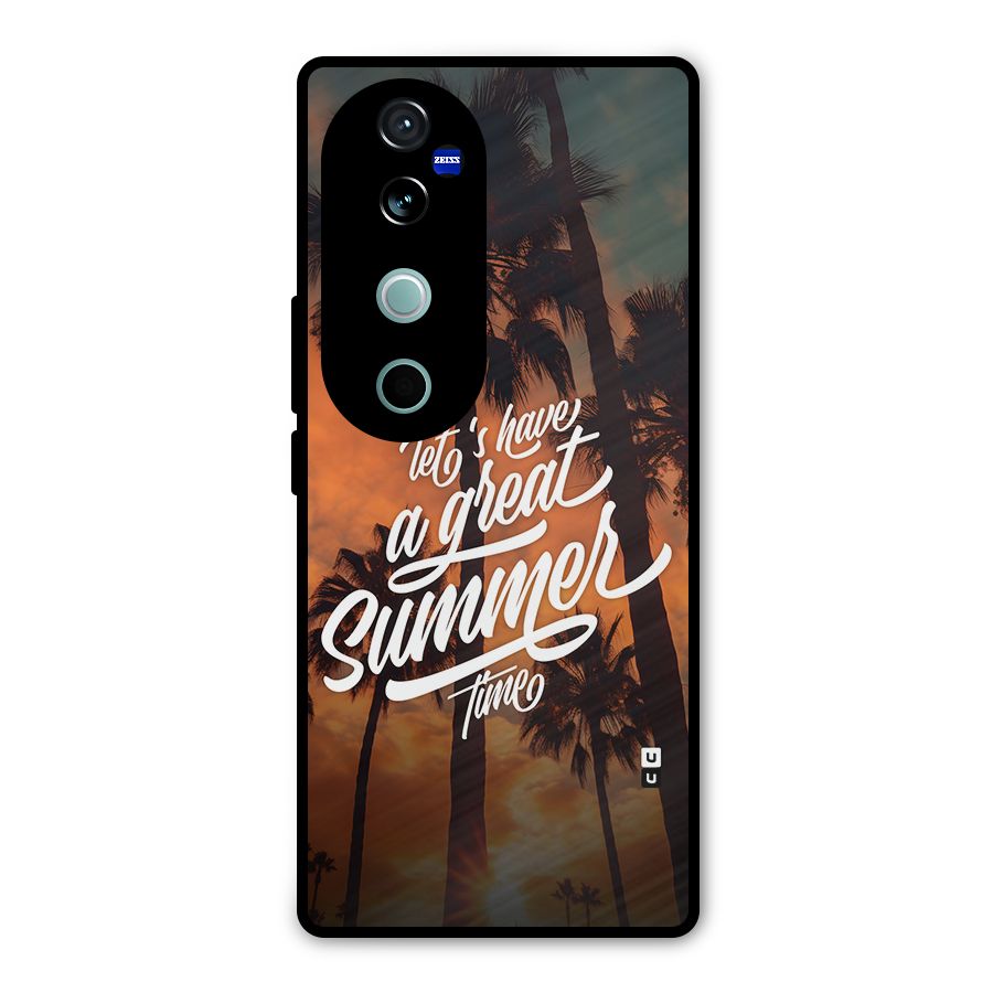 Great Summer Metal Back Case for Vivo V40