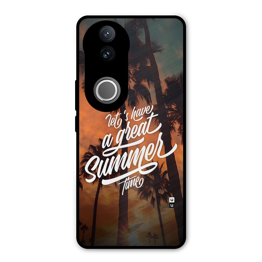 Great Summer Metal Back Case for Vivo V50