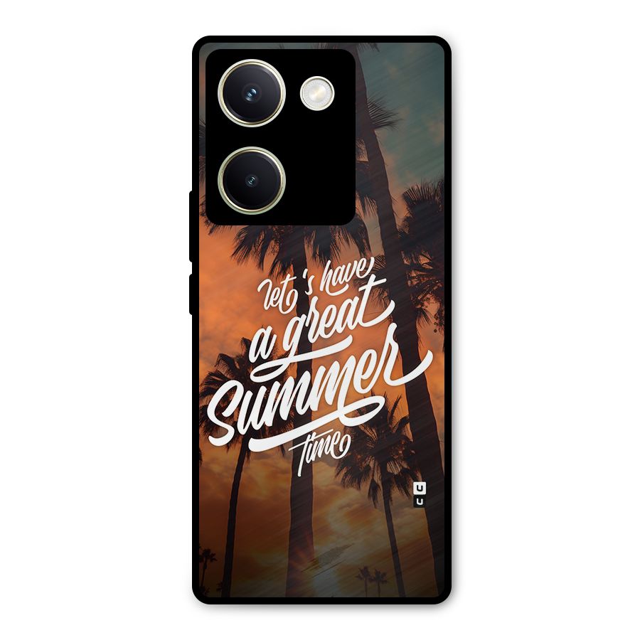 Great Summer Metal Back Case for Vivo Y200 Pro