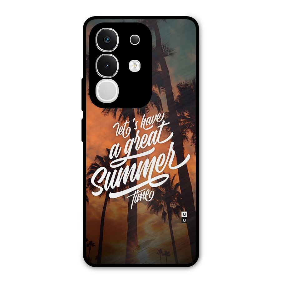 Great Summer Metal Back Case for iQOO Z10x