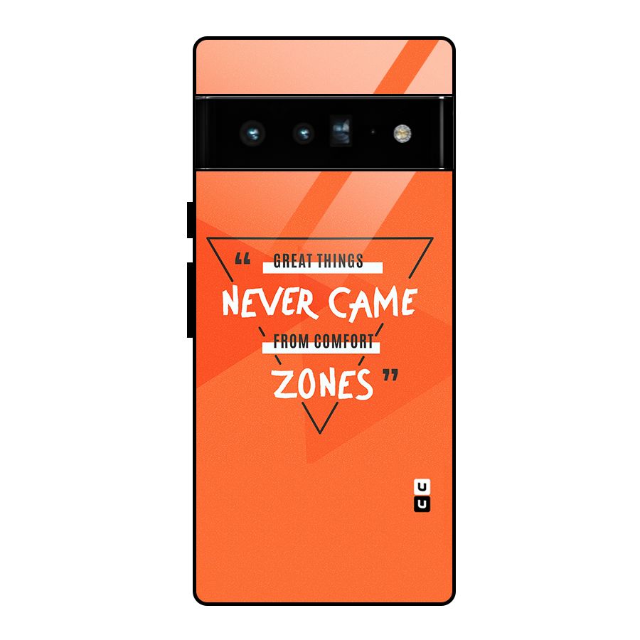 Great Things Comfort Zones Glass Back Case for Google Pixel 6 Pro