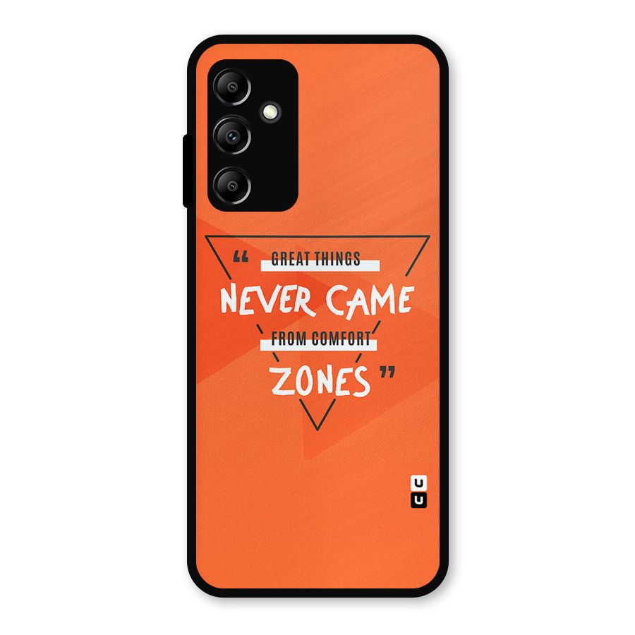 Great Things Comfort Zones Metal Back Case for Galaxy A14 5G