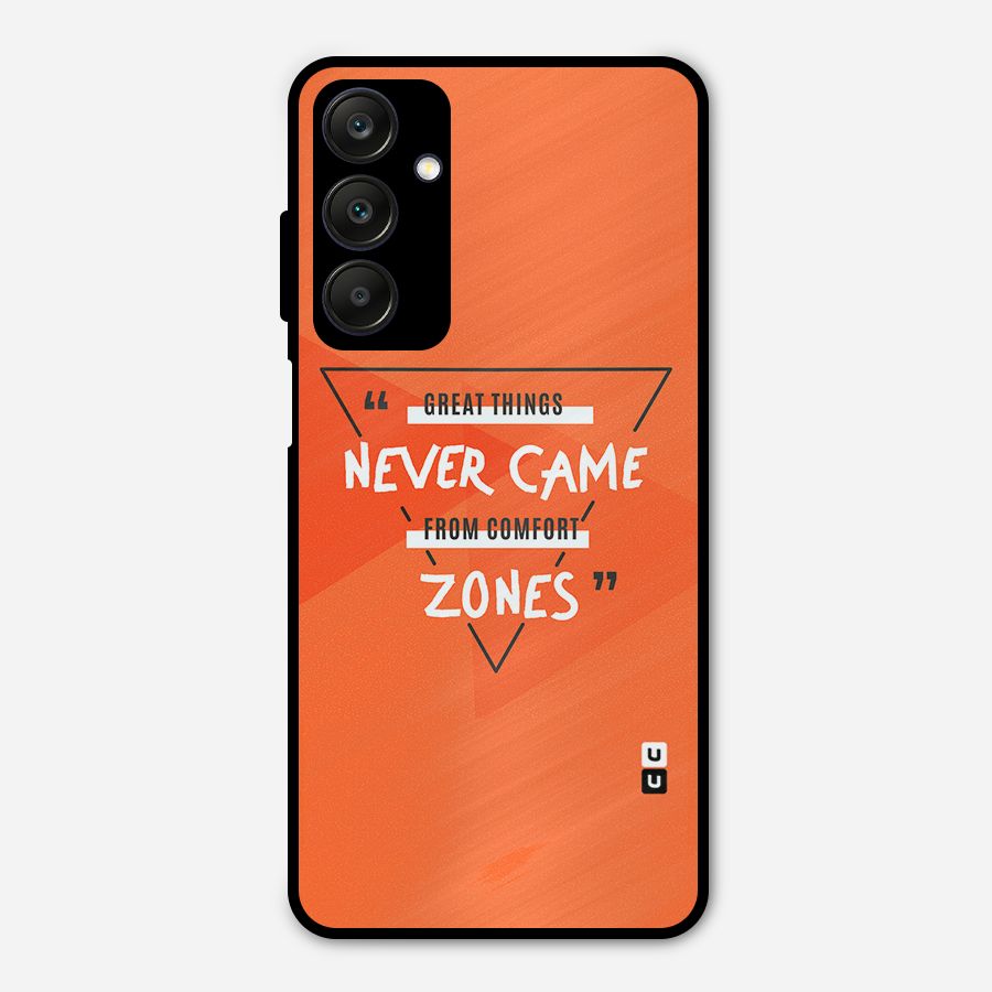 Great Things Comfort Zones Metal Back Case for Galaxy A25 5G