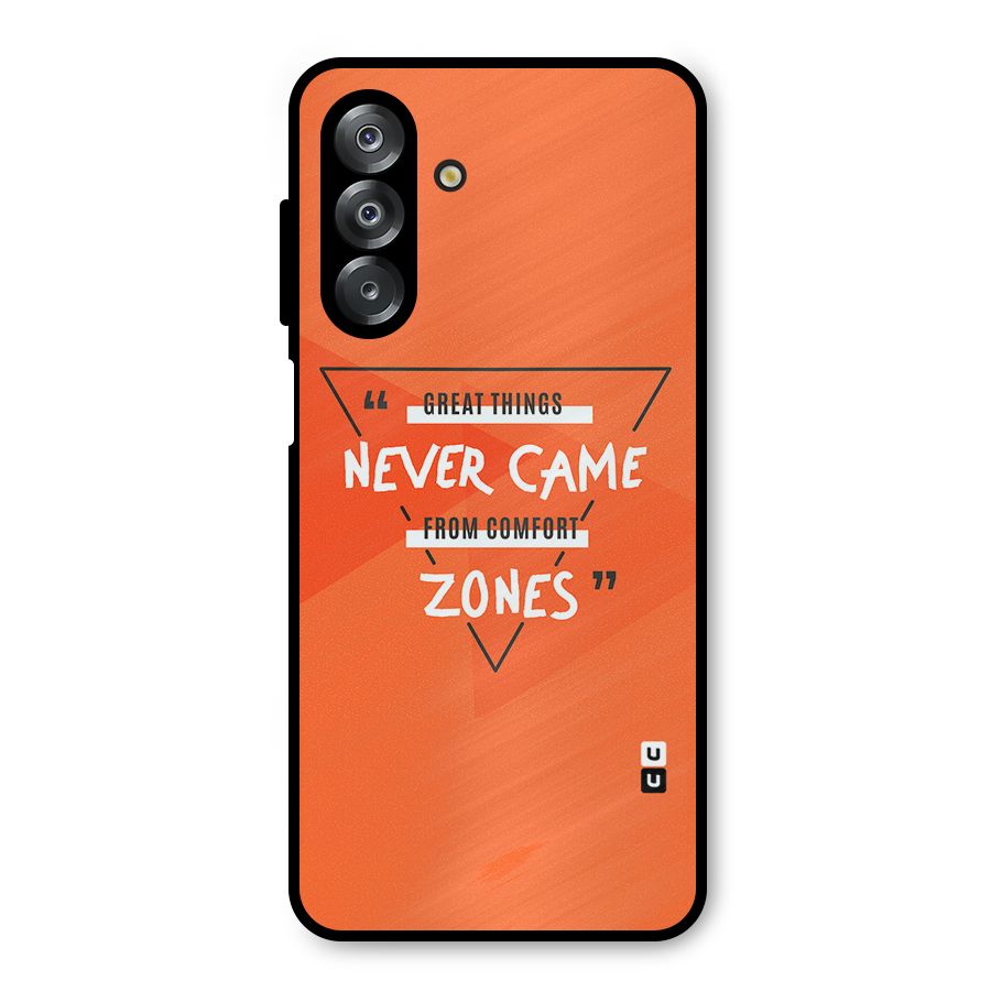 Great Things Comfort Zones Metal Back Case for Galaxy A26