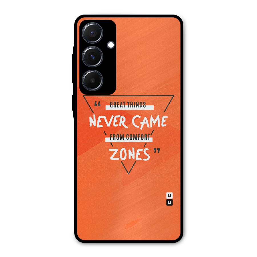 Great Things Comfort Zones Metal Back Case for Galaxy A55