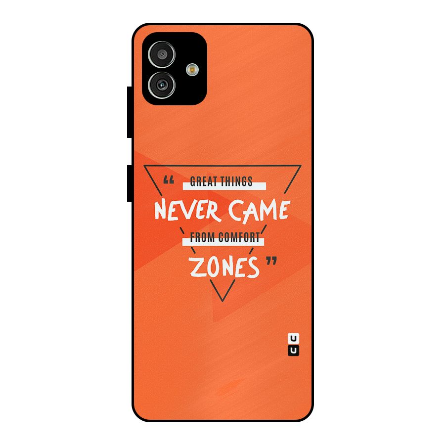 Great Things Comfort Zones Metal Back Case for Galaxy M13 5G