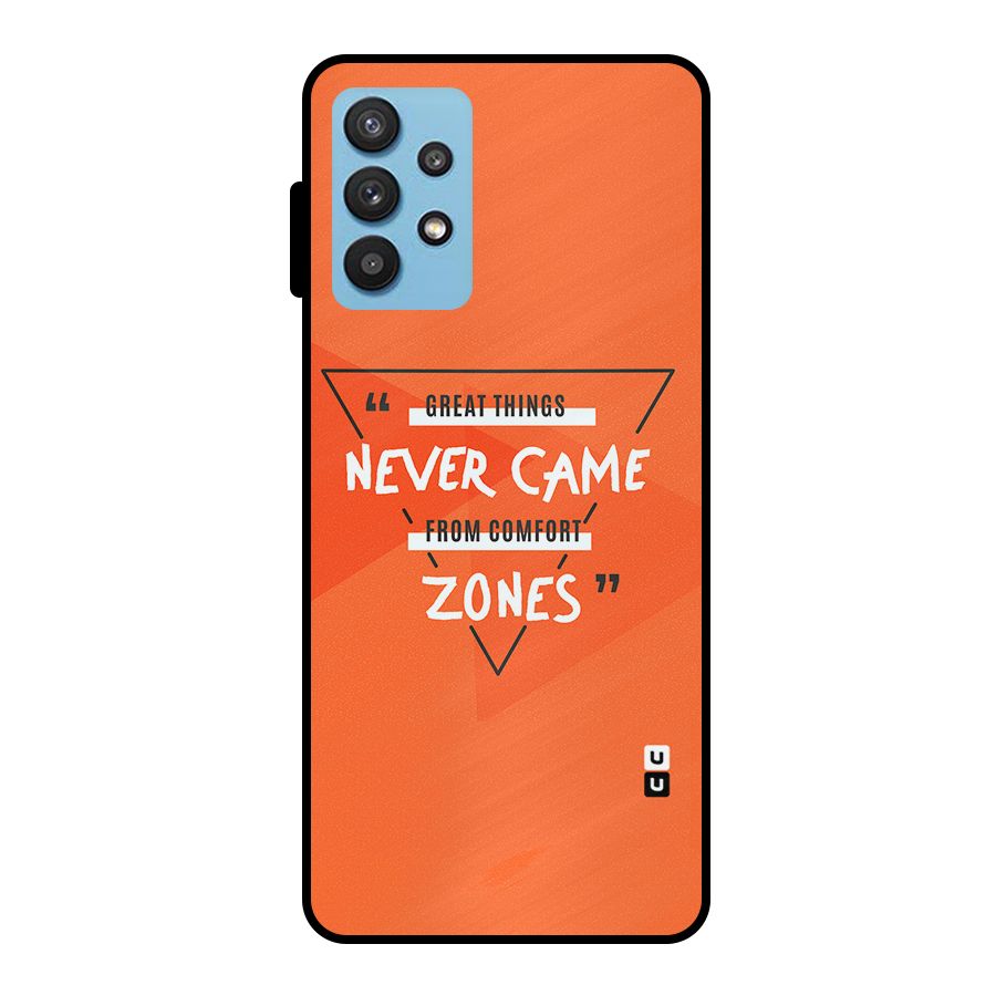 Great Things Comfort Zones Metal Back Case for Galaxy M32 5G