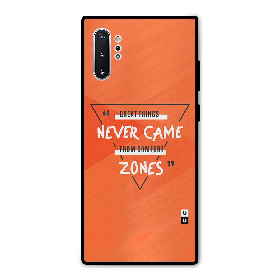 Great Things Comfort Zones Metal Back Case for Galaxy Note 10 Plus