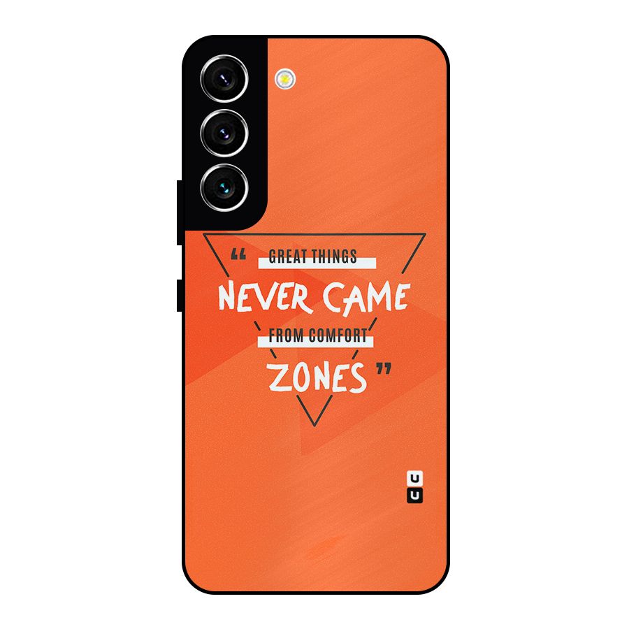 Great Things Comfort Zones Metal Back Case for Galaxy S22 5G