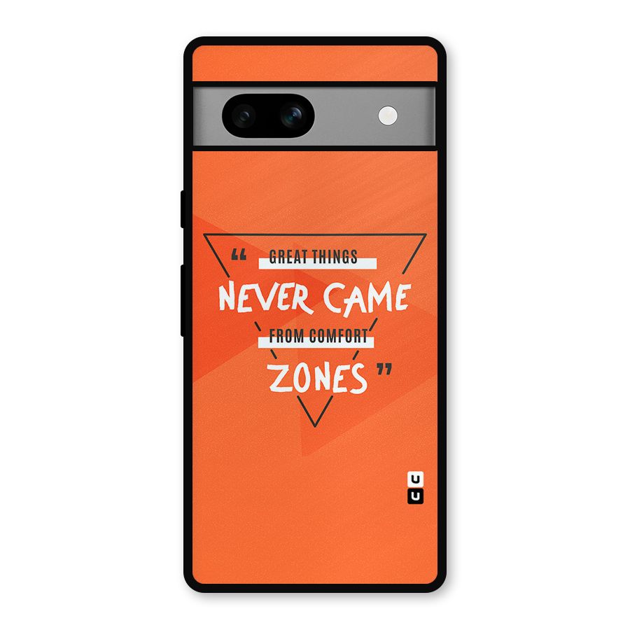 Great Things Comfort Zones Metal Back Case for Google Pixel 7a