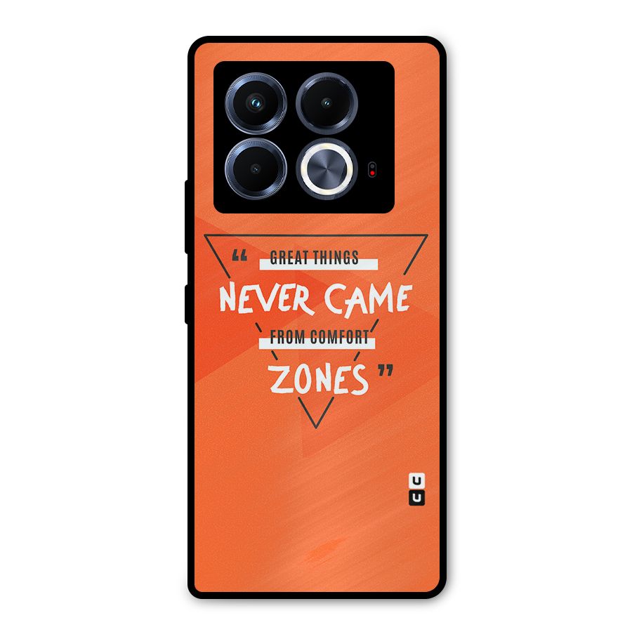 Great Things Comfort Zones Metal Back Case for Infinix Note 40 5G