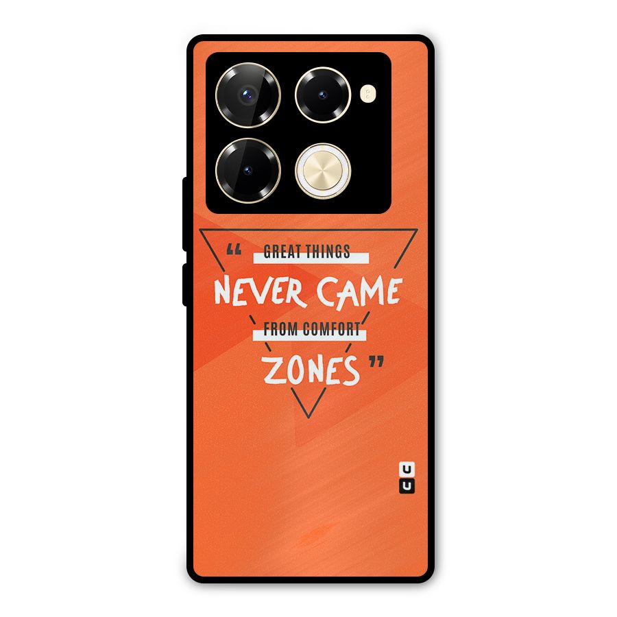 Great Things Comfort Zones Metal Back Case for Infinix Note 40 Pro Plus