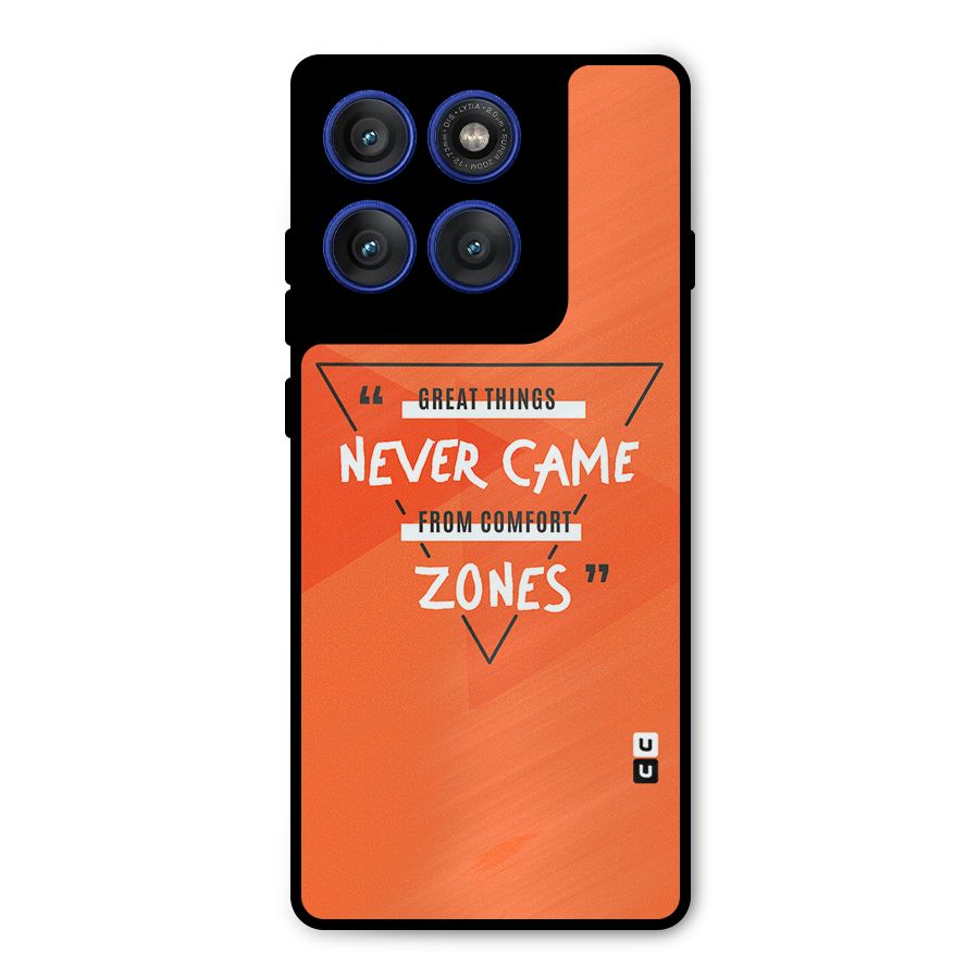 Great Things Comfort Zones Metal Back Case for Motorola Edge 60 Pro