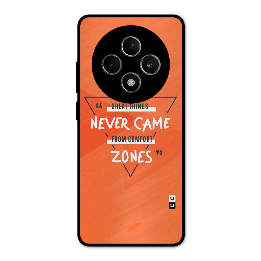Great Things Comfort Zones Metal Back Case for Oppo F27
