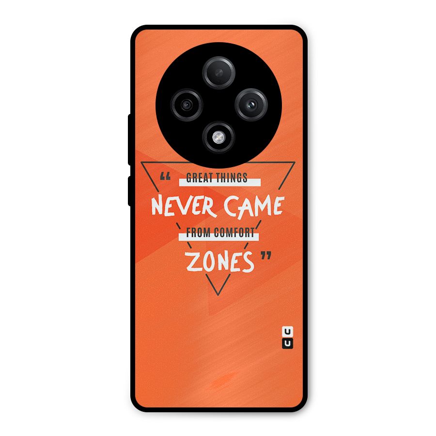 Great Things Comfort Zones Metal Back Case for Oppo F27 Pro Plus