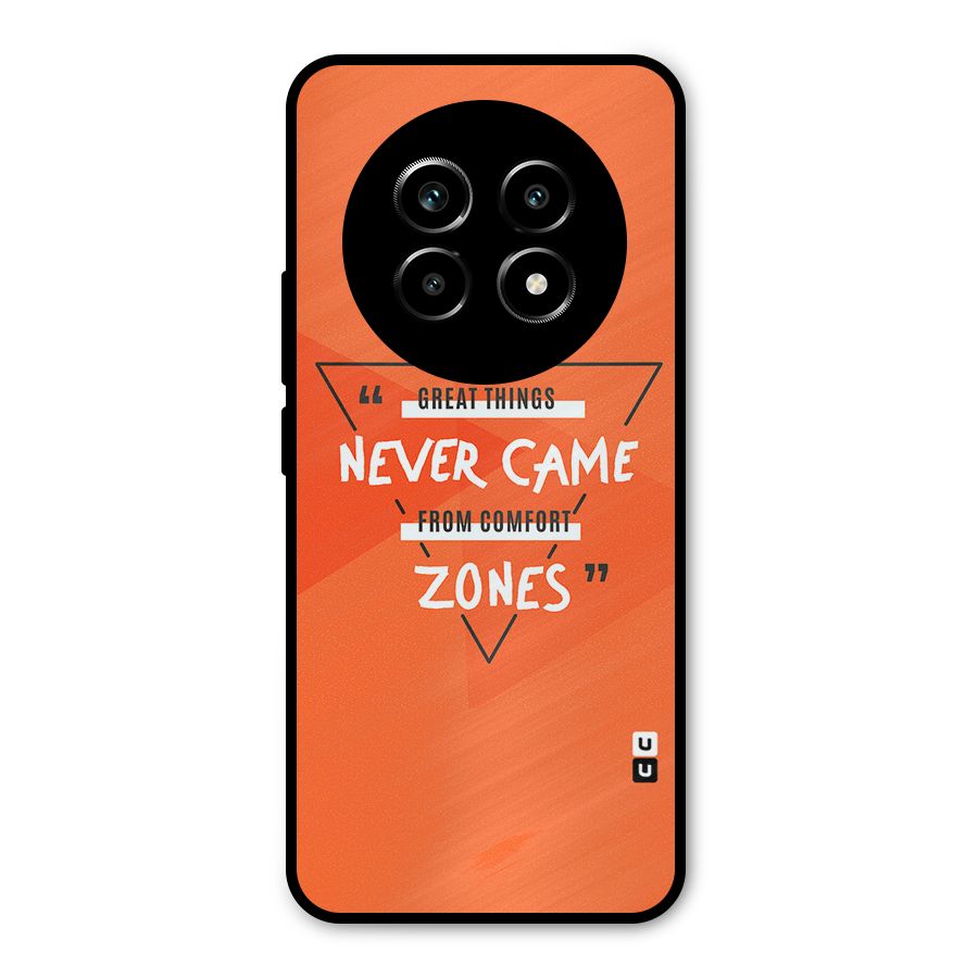 Great Things Comfort Zones Metal Back Case for Realme 13 Pro