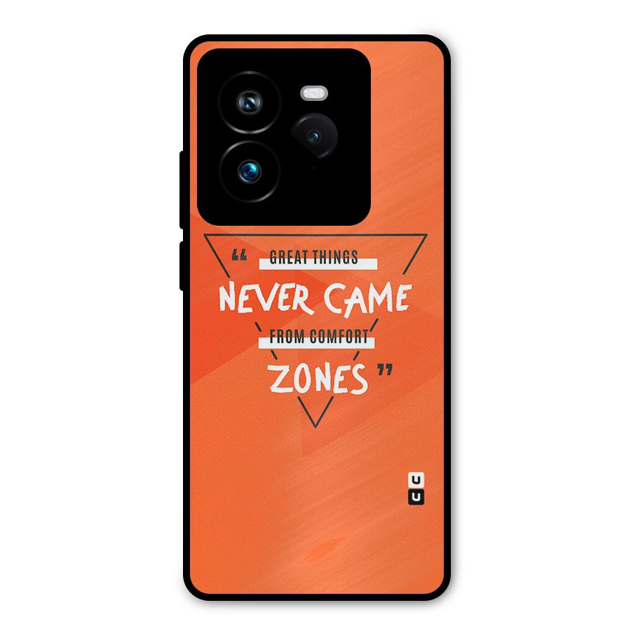 Great Things Comfort Zones Metal Back Case for Realme GT 7 Pro