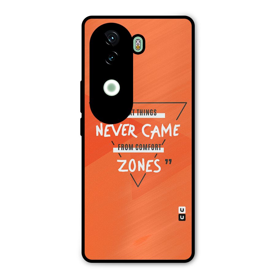 Great Things Comfort Zones Metal Back Case for Vivo V40e