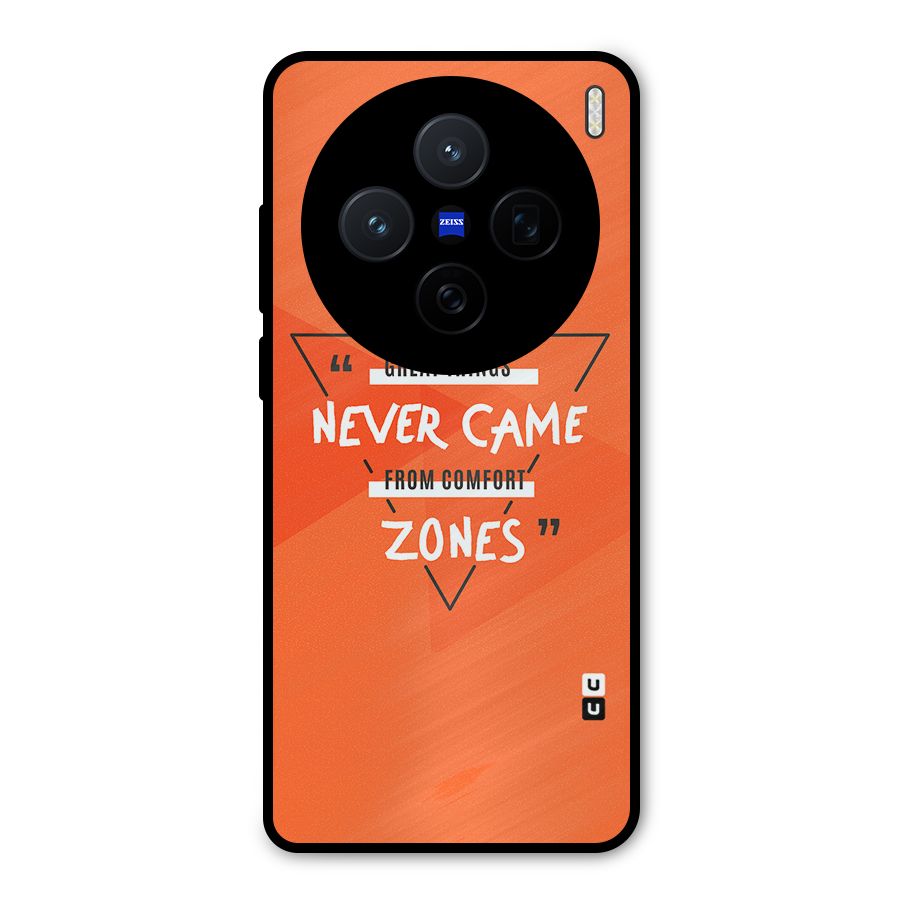 Great Things Comfort Zones Metal Back Case for Vivo X200