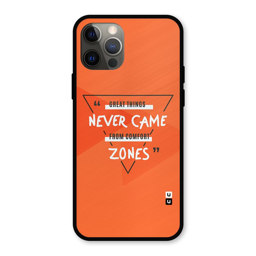 Great Things Comfort Zones Metal Back Case for iPhone 12 Pro