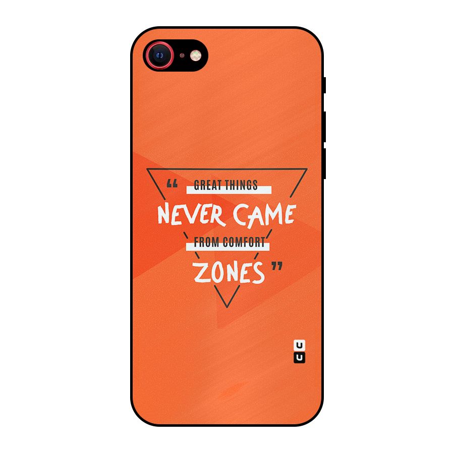 Great Things Comfort Zones Metal Back Case for iPhone 7