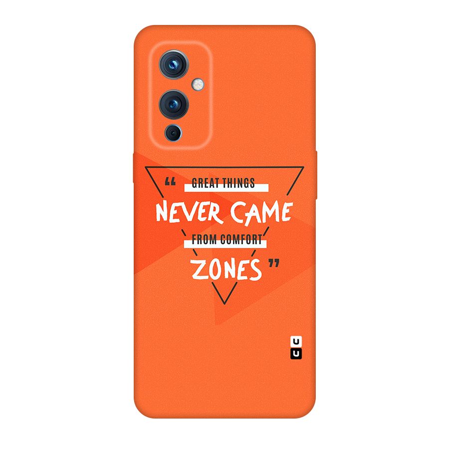 Great Things Comfort Zones Original Polycarbonate Back Case for OnePlus 9