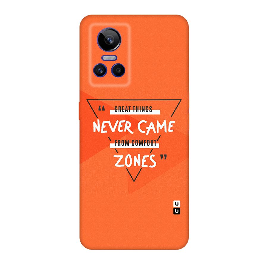 Great Things Comfort Zones Original Polycarbonate Back Case for Realme GT Neo 3