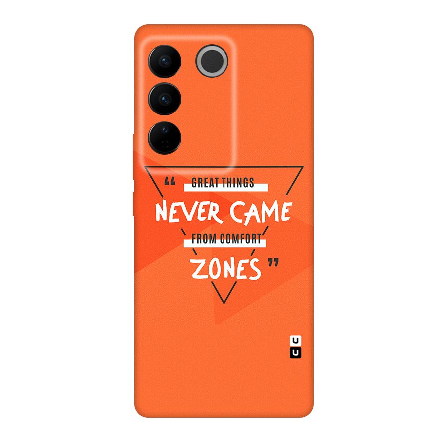 Great Things Comfort Zones Original Polycarbonate Back Case for Vivo V27