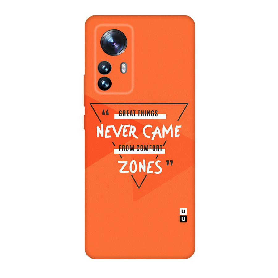 Great Things Comfort Zones Original Polycarbonate Back Case for Xiaomi 12 Pro
