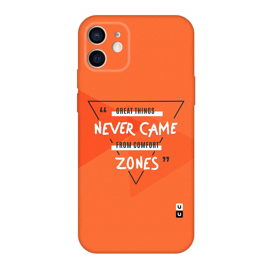 Great Things Comfort Zones Original Polycarbonate Back Case for iPhone 12