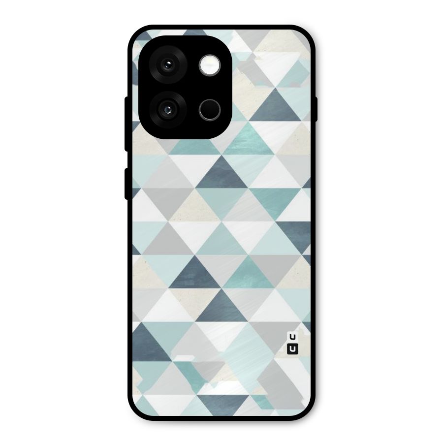 Green And Grey Pattern Metal Back Case for OnePlus 13s