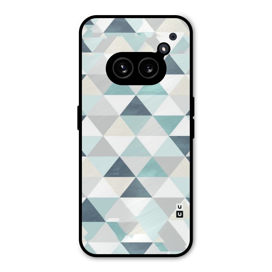 Green And Grey Pattern Metal Back Case for Nothing Phone 2a
