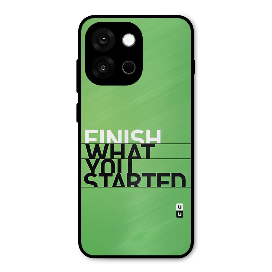 Green Finish Metal Back Case for OnePlus 13s