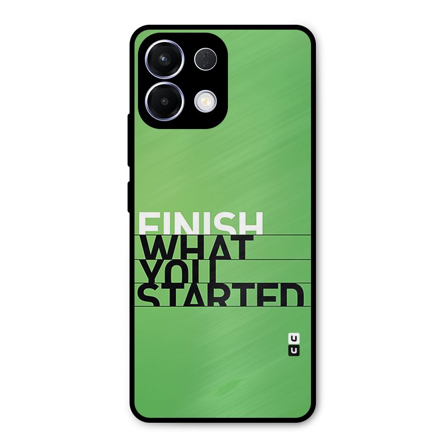 Green Finish Metal Back Case for Oppo K13