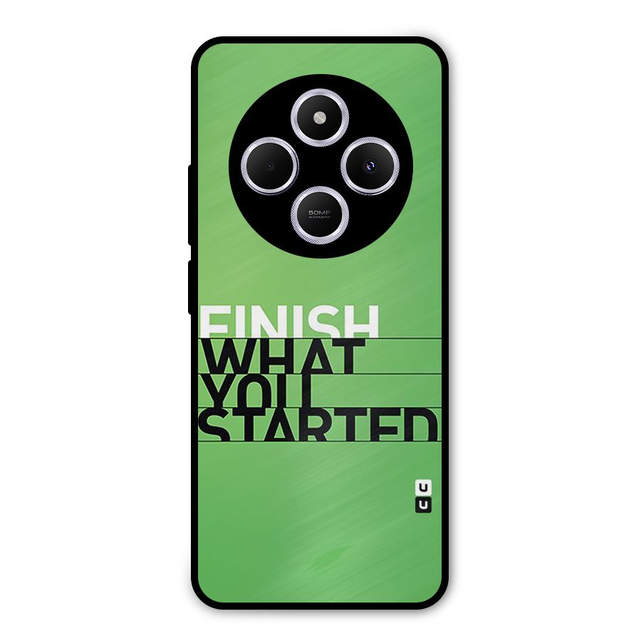 Green Finish Metal Back Case for Poco M7