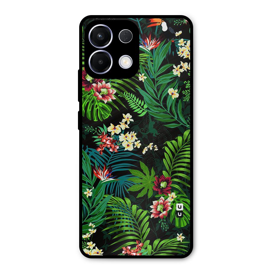 Green Leaf Design Metal Back Case for Oppo K13
