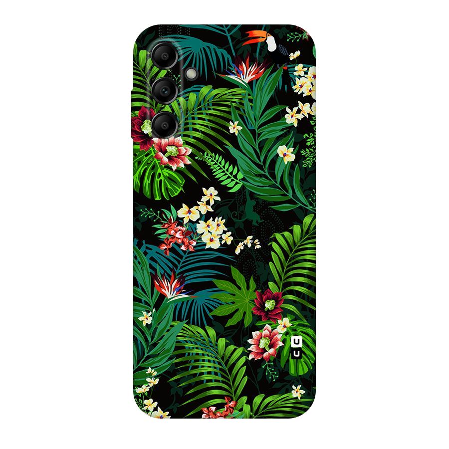 Green Leaf Design Original Polycarbonate Back Case for Galaxy A14 5G