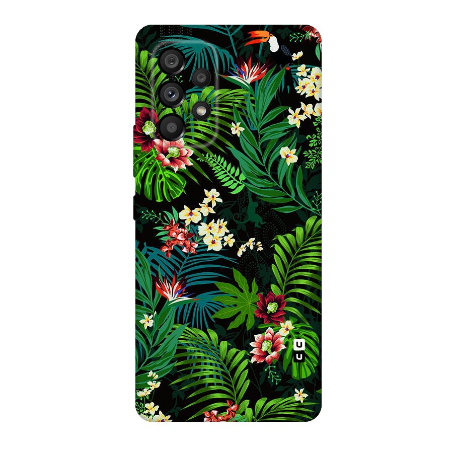 Green Leaf Design Original Polycarbonate Back Case for Galaxy A53 5G