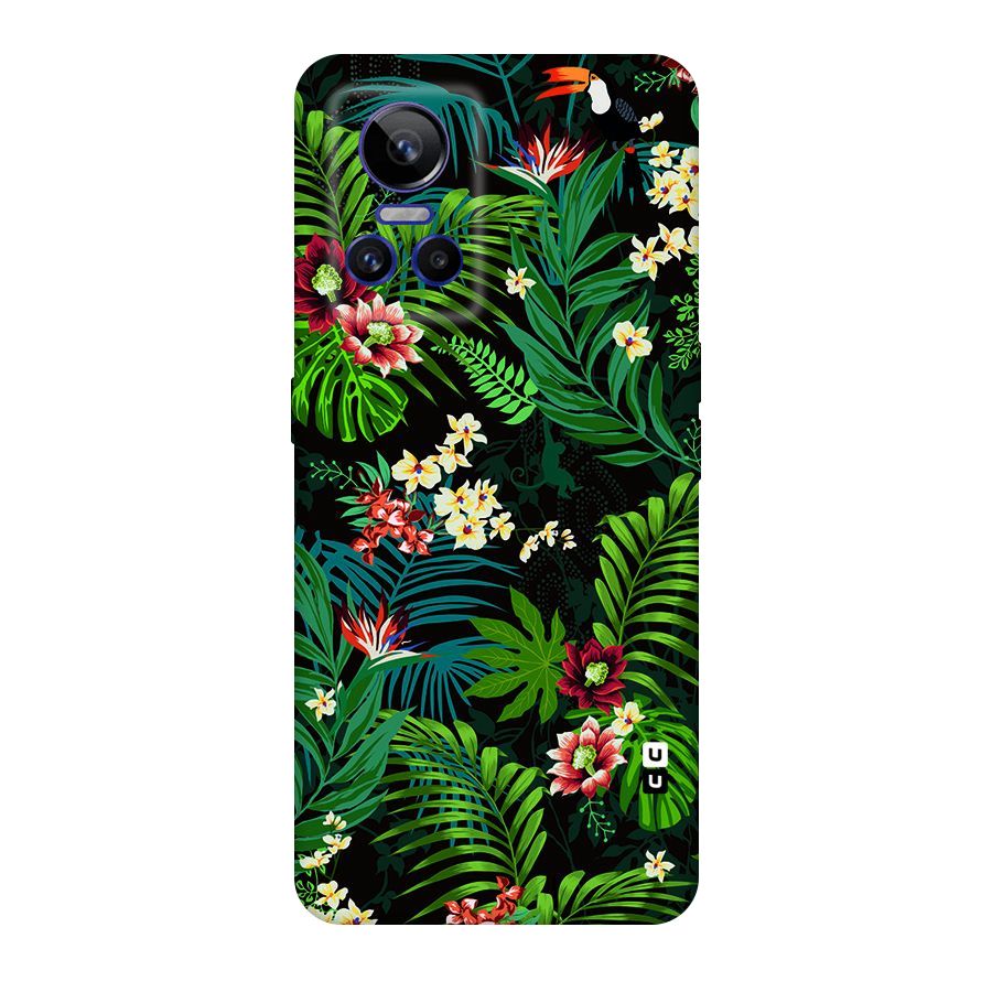 Green Leaf Design Original Polycarbonate Back Case for Realme GT Neo 3