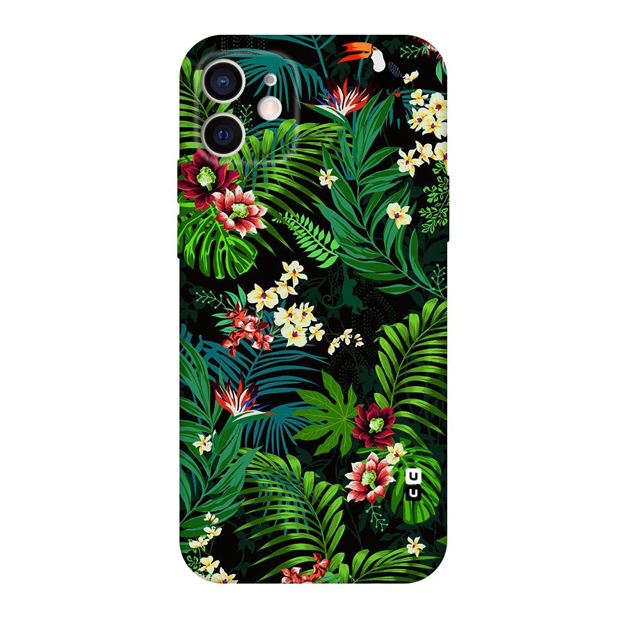 Green Leaf Design Original Polycarbonate Back Case for iPhone 12