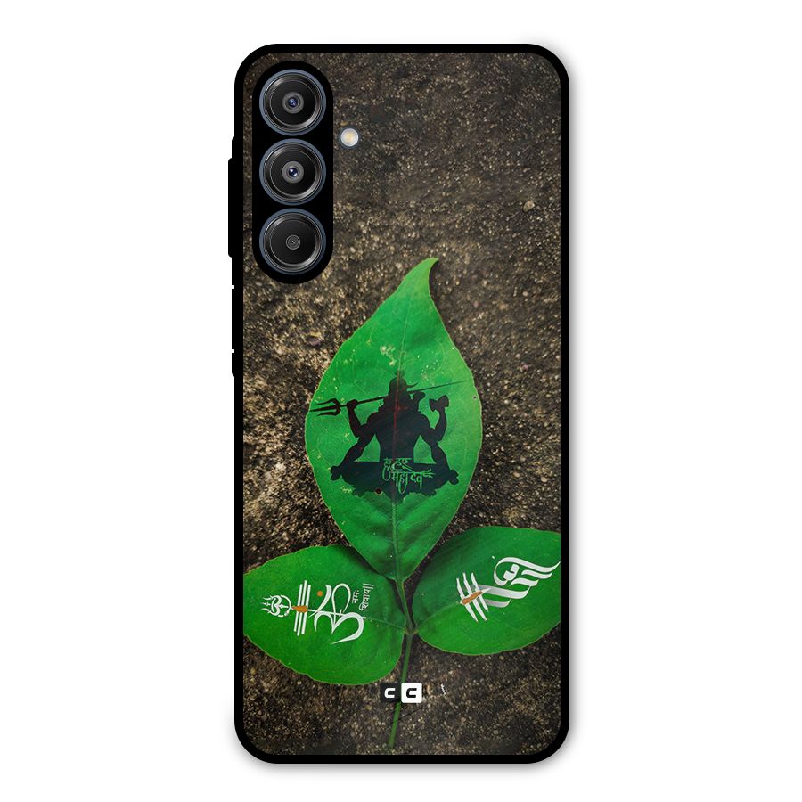 Green Leaf Shiva Metal Back Case for Galaxy A16 5G