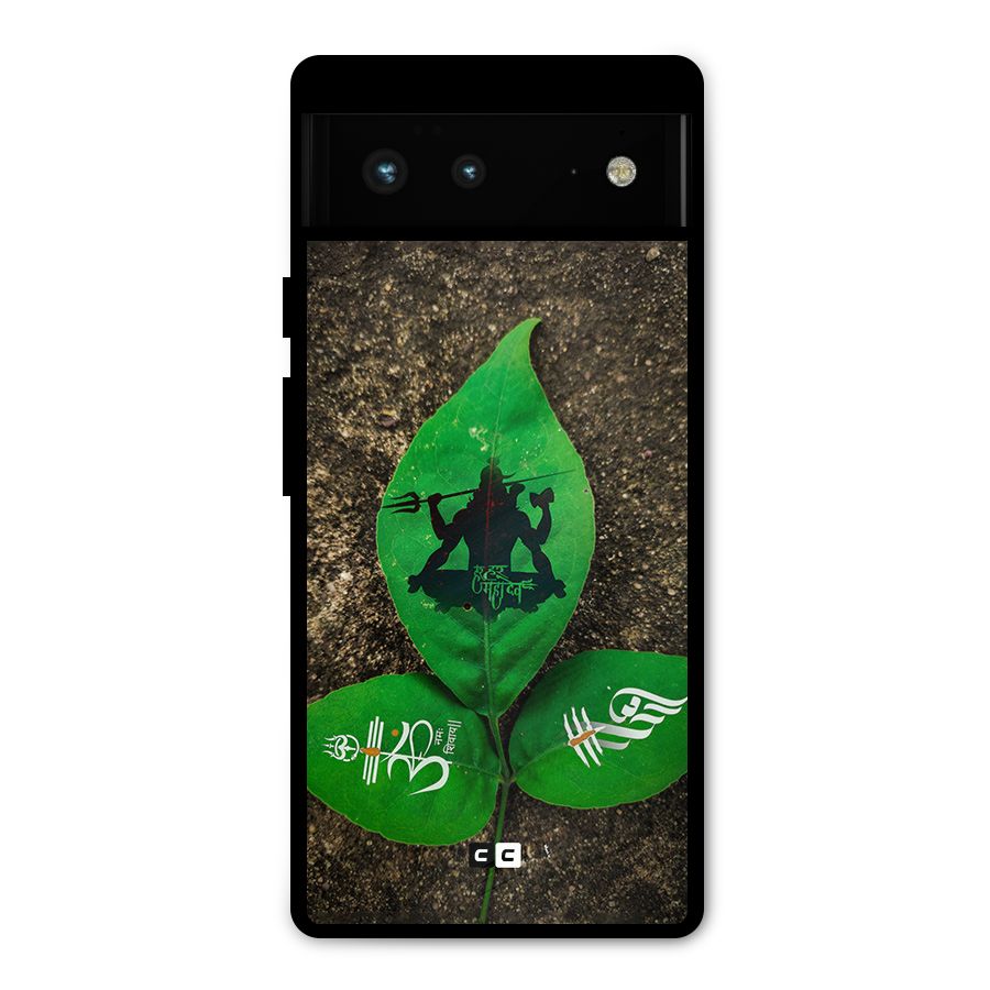 Green Leaf Shiva Metal Back Case for Google Pixel 6
