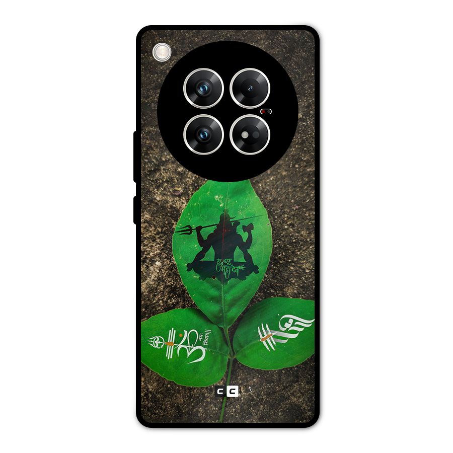 Green Leaf Shiva Metal Back Case for Infinix Zero 40 5G