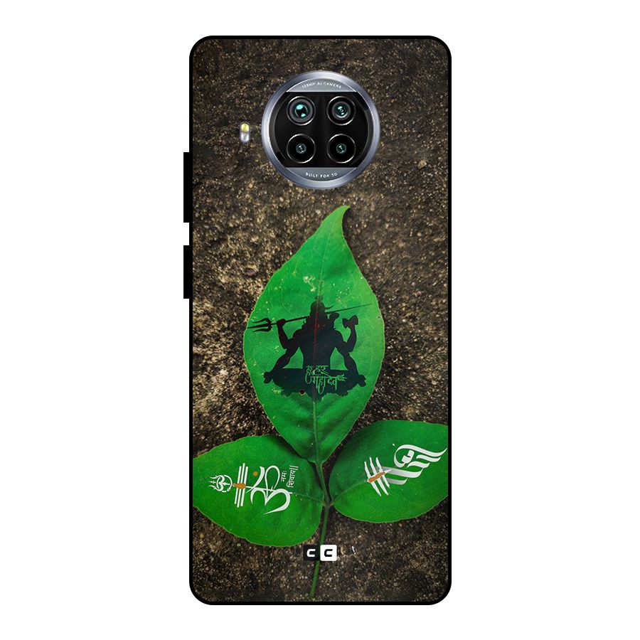 Green Leaf Shiva Metal Back Case for Mi 10i