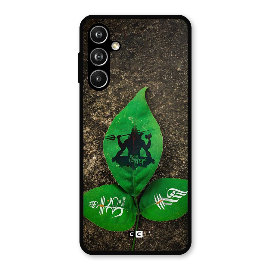 Green Leaf Shiva Metal Back Case for Samsung Galaxy M54