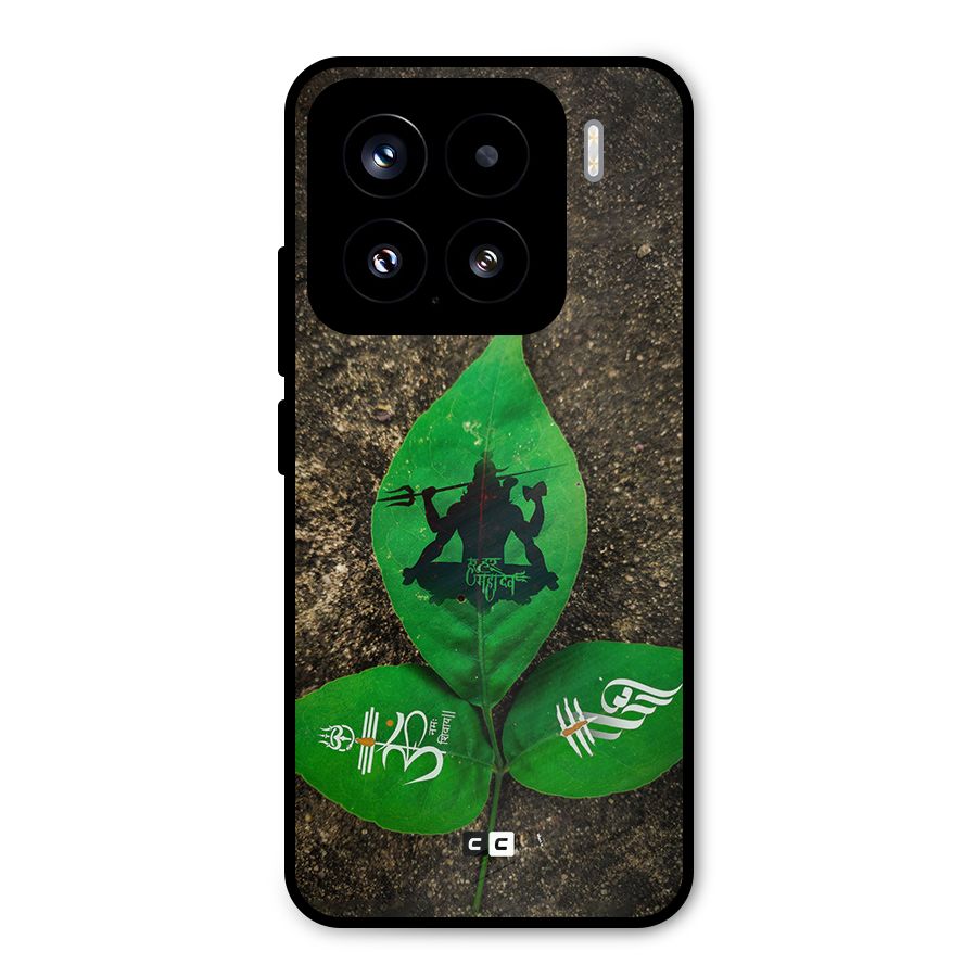 Green Leaf Shiva Metal Back Case for Xiaomi 15