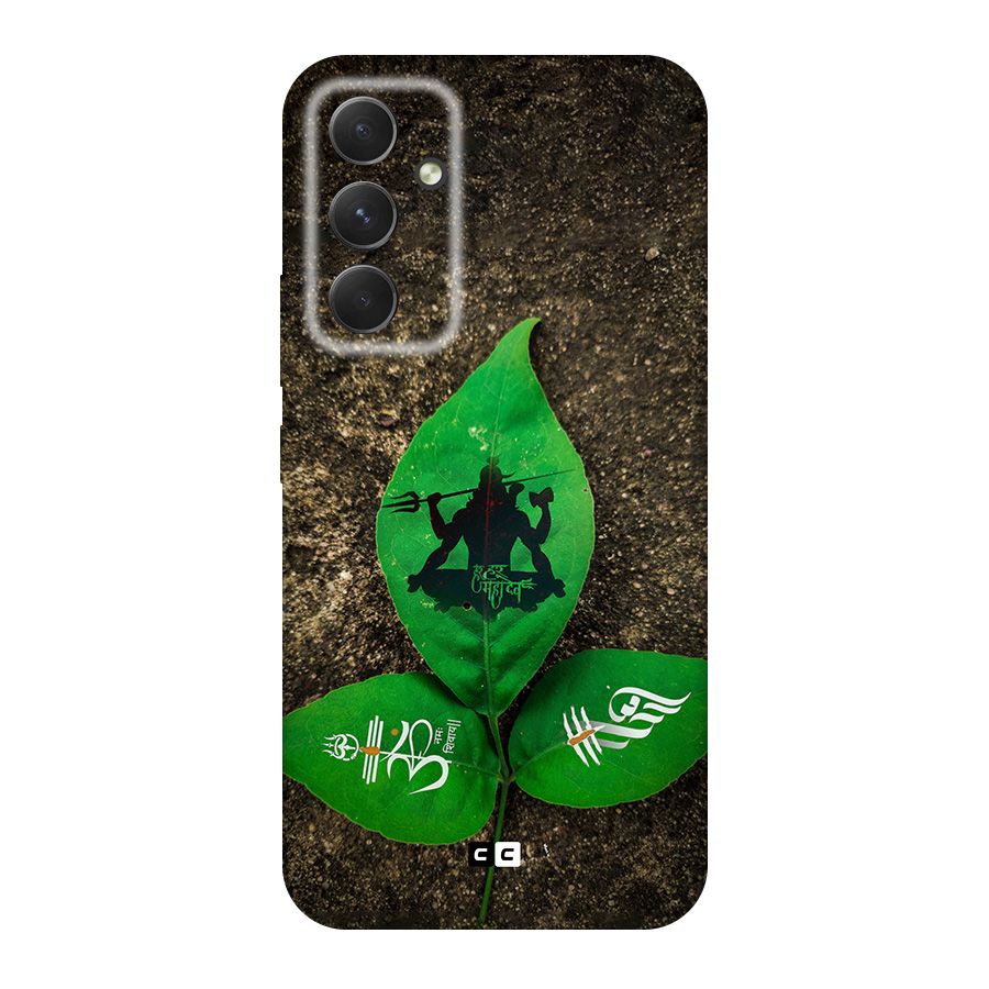 Green Leaf Shiva Original Polycarbonate Back Case for Galaxy A54