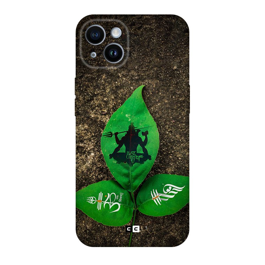Green Leaf Shiva Original Polycarbonate Back Case for iPhone 14